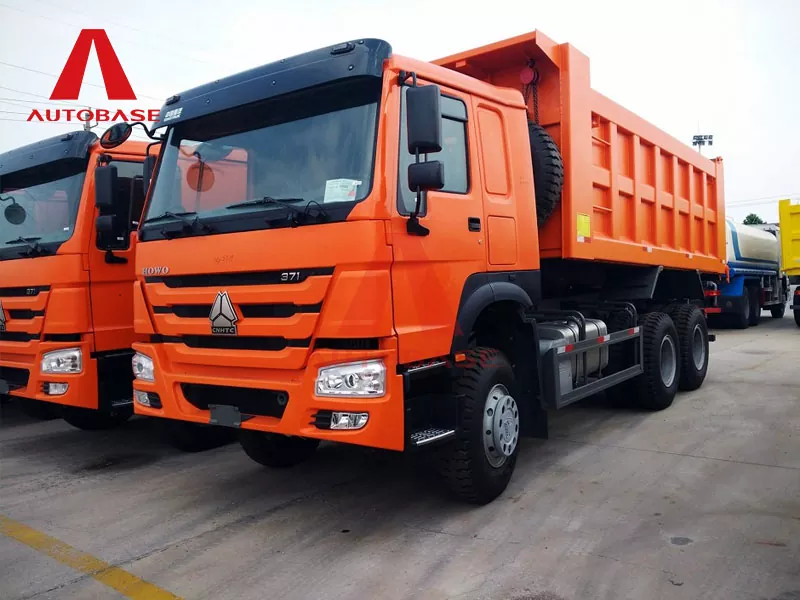 ລົດບັນທຸກຂີ້ເຫຍື່ອ sinotruk howo 6 × 4 ລົດບັນທຸກ